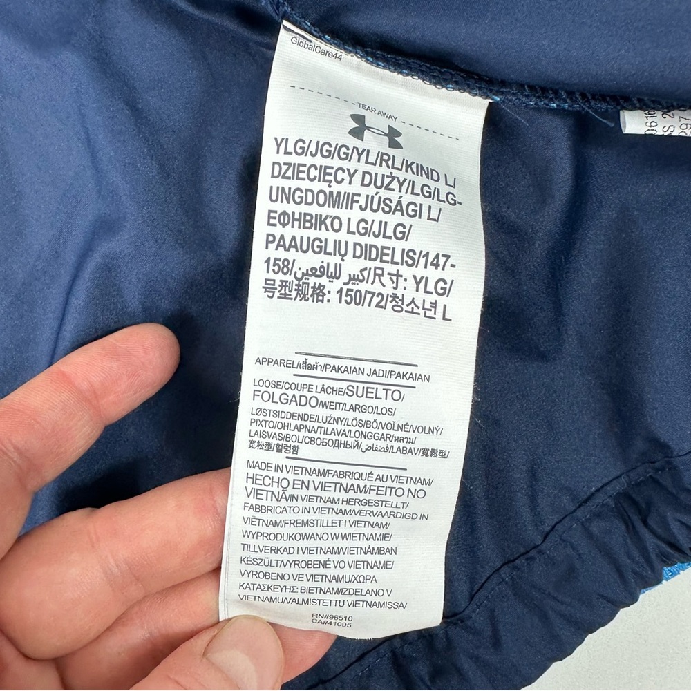 Under Armour Boys YLG Sackpack Hooded Jacket - Picture 11 of 15